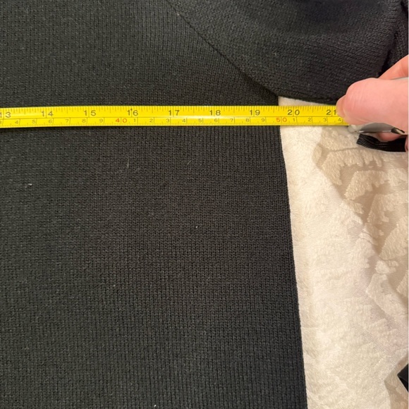 Vintage San Remo Black Zip-Up collared cardigan - Picture 5 of 6